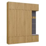 Předsíňová stěna Haga 3Sz1W 200 cm dub Artisan