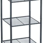 Regál Debra 128 cm černý