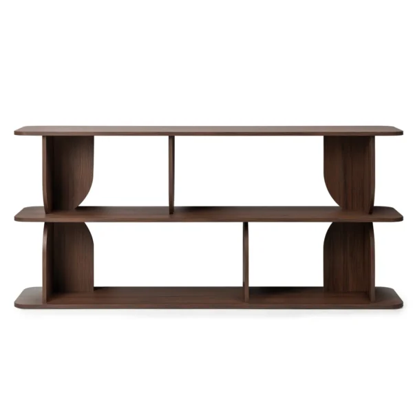 Regál Loocky 74 cm ořech Warmia