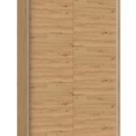 Šatníková skriňa IGA II 120 cm dub artisan