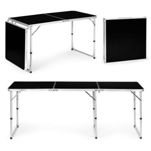 Skládací turistický stůl Veloca 180x60 cm černý Skládací turistický stůl Veloca 180x60 cm černý