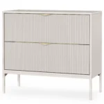 Skříňka pod umyvadlo Livia s deskou 84 cm kašmírová
