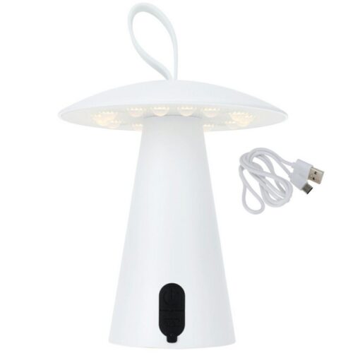 Stolní USB LED lampa BOLETE 17 cm bílá Stolní USB LED lampa BOLETE 17 cm bílá