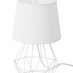 Stolová lampa DIAMENT II biela