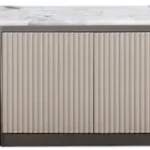 TV stolek Stilig ST916C 200 cm mramor/béžový/nikl