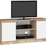 TV stolík Tonon 120 cm sonoma/biela