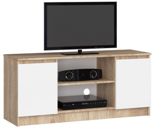 TV stolík Tonon 120 cm sonoma/biela TV stolík Tonon 120 cm sonoma/biela