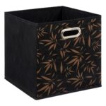 Úložný box HARMONY 31x31 cm černý