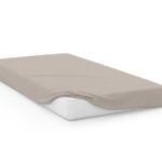 Bavlněné Jersey prostěradlo SOFT 140x200 cm + 25 cm šedé
