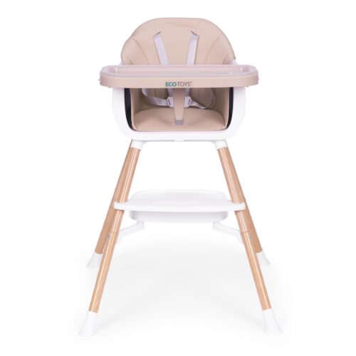 Detská stolička 2v1 BABY ECOTOYS béžová Detská stolička 2v1 BABY ECOTOYS béžová