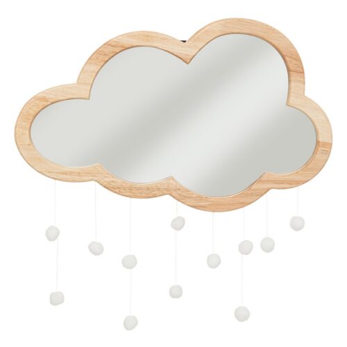 Dětské zrcadlo CLOUD hnědé Dětské zrcadlo CLOUD hnědé