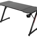 Herný stôl SHADOW GAMER 1.0 140 cm čierny