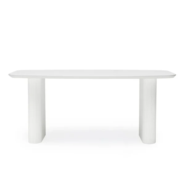 Jedálenský stôl Mesilla 180 cm biely