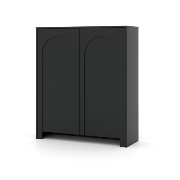 Komoda Arco 100 cm čierna II