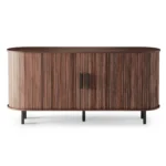 Komoda Gliss 160 cm orech tmavý