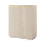 Komoda Royal II 104 cm KW béžová/zlatá