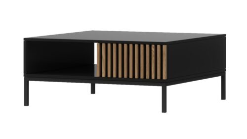 Konferenční stolek Meorati 80 cm černý/dub Artisan Konferenční stolek Meorati 80 cm černý/dub Artisan