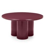 Konferenčný stolík Everett 80 cm vínový