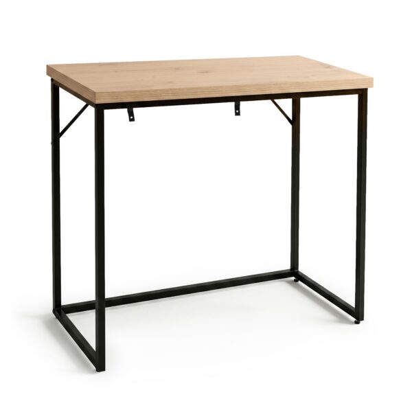 Konzolový stolek Origo 90 cm černý/dub Artisan