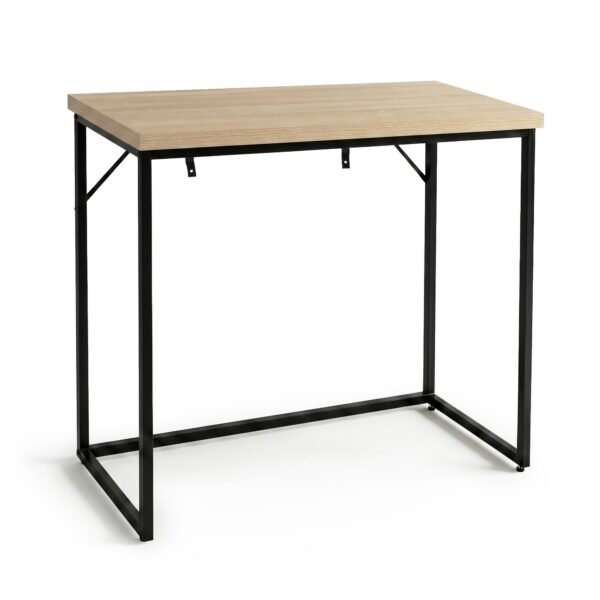 Konzolový stolek Origo 90 cm černý/dub Sonoma