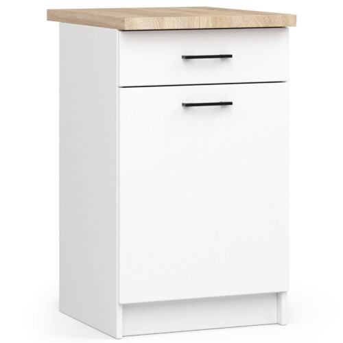 Kuchynská linka Olivie S 50 cm 1D 1S biela Kuchynská linka Olivie S 50 cm 1D 1S biela