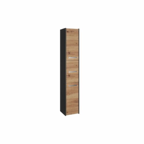 Kúpeľňová skrinka S33 170 cm antracit/dub artisan Kúpeľňová skrinka S33 170 cm antracit/dub artisan