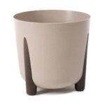Kvetináč MOSS ECO III 34 cm kávovo hnedý