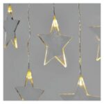 LED vianočný záves Starlight 45 x 84 cm teplá biela