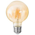LED žiarovka Amber I Straight 2W E27 teplá bielá