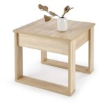 Odkládací stolek NEA SQUARE 60 cm dub sonoma