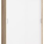 Šatní skříň CLP Mono 150 cm dub sonoma/bílá