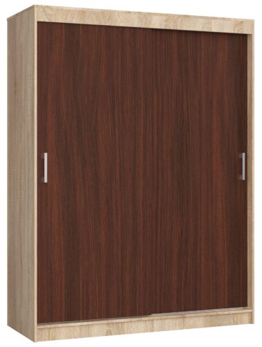 Šatní skříň CLP Mono 150 cm dub sonoma/wenge Šatní skříň CLP Mono 150 cm dub sonoma/wenge