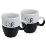 Set kávových hrnčekov Café time