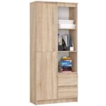 Skriňa Rexa 80 cm dub sonoma