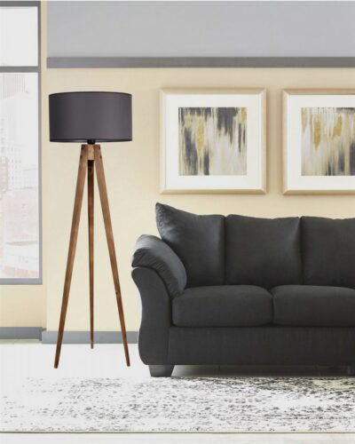 Stojacia lampa Tripod Ceviz 153 cm sivá Stojacia lampa Tripod Ceviz 153 cm sivá