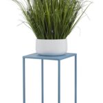Stojan na květiny SIMPLE 40 cm modrý