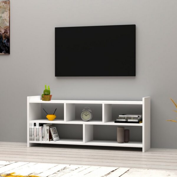 TV stolík PERA 120 cm biely
