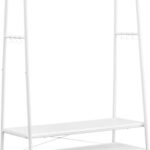 Vešiak na oblečenie Vasagle COUPE 100 cm biely