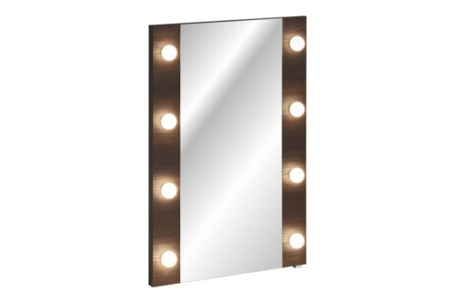 Nástěnné LED zrcadlo Dorothy 60 cm dub ristretto Nástěnné LED zrcadlo Dorothy 60 cm dub ristretto