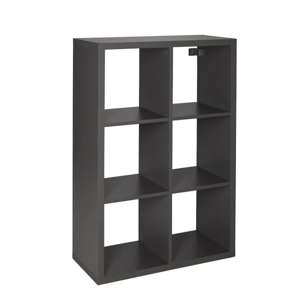 Regál Mixxit 6 B&Q 74 cm grafit