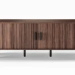 TV stolek Gliss 180 cm ořech tmavý