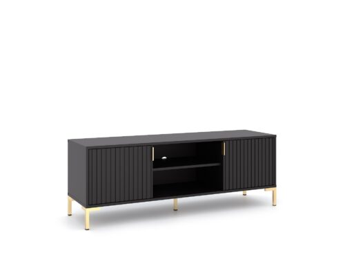 TV stolík Flinn 140 cm čierny TV stolík Flinn 140 cm čierny