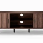 TV stolík Gliss 180 cm 02 orech tmavý
