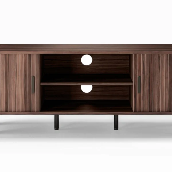 TV stolík Gliss 180 cm 02 orech tmavý