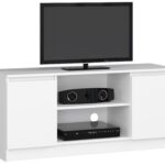 TV stolík Tonon 120 cm biely