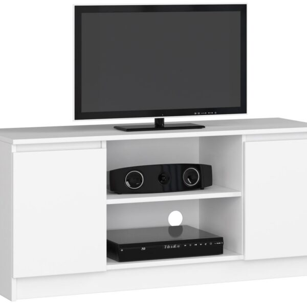 TV stolík Tonon 120 cm biely