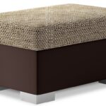 Taburet R4 85 cm Berlin 03/eko kůže Soft 66 béžovo-hnědý