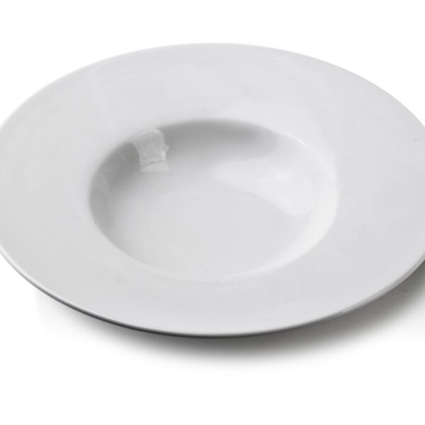Tanier na cestoviny BASIC 30 cm biely