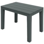 Zahradní stolek Nove 60 cm antracitový